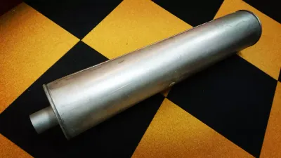Exhaust silencer, muffler for OM352 / Mercedes 613D