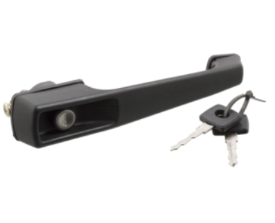 #005 Vario Door handle, including lock &amp; two keys