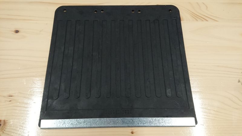 #988 2x Original Mudguards / Mudflaps for front axle. 27 x 29 cm SET!