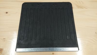 2x Original Mudguards / Mudflaps for front axle. 27 x 29 cm SET!