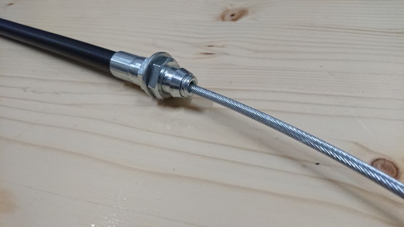 #690 Handbrake cable (duo type)