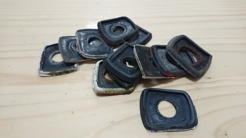 #117 Rosette / Seal / Gasket for Doorhandle , Small USED