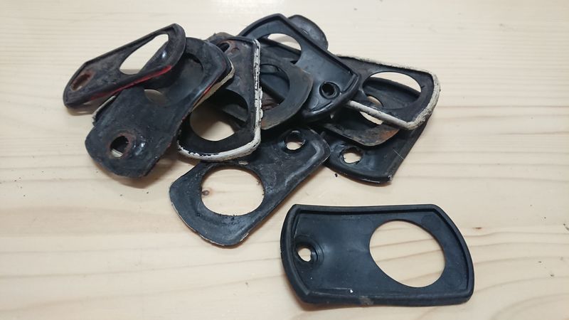 #116 Rosette / Seal / Gasket for Doorhandle , Large, USED