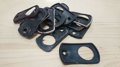 #116 Rosette / Seal / Gasket for Doorhandle , Large, USED