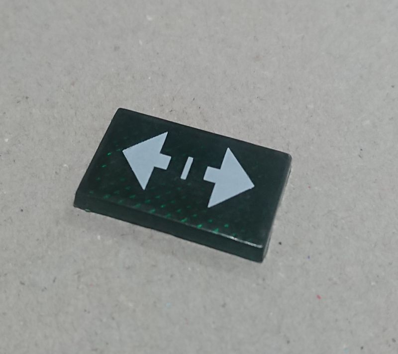 #721 Turn Signal Symbol Glass for Dashboard