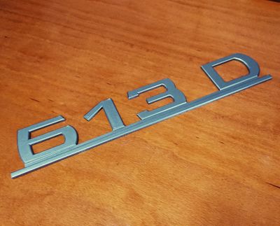 #170 Mercedes 613D Type Designation Emblem