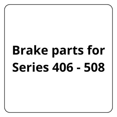 Parts for 7cm wide Brake Shoes (series 406 up to 508)