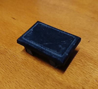 #728 Dashboard Warninglight delete plate USED