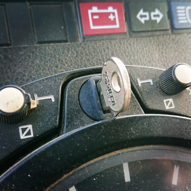 Key for Tachograph