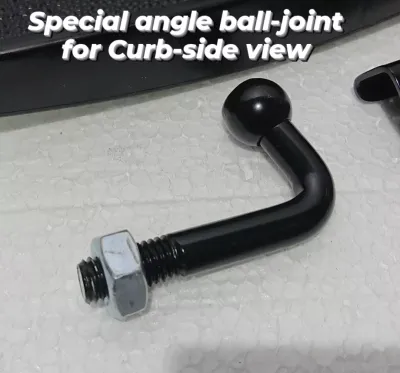 #312 Ball-Joint holder for curbside / sidewalk Mirror