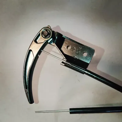 Engine hood release handle &amp; cable, second generation