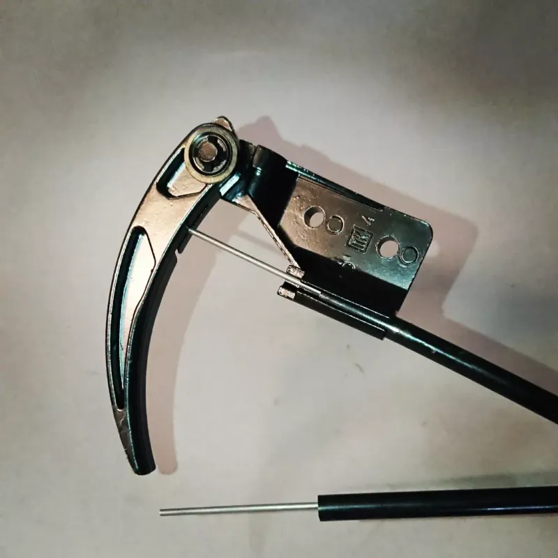 Engine hood release handle &amp; cable, second generation