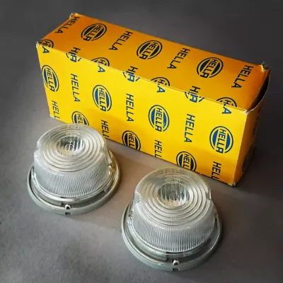 #160 Classic Back-up light / Top-light. Clear lens. SET