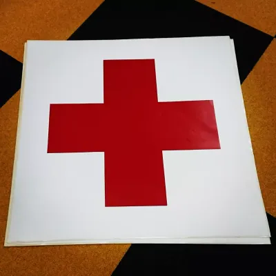Mercedes 508 NATO Ambulance Red Cross Emblem