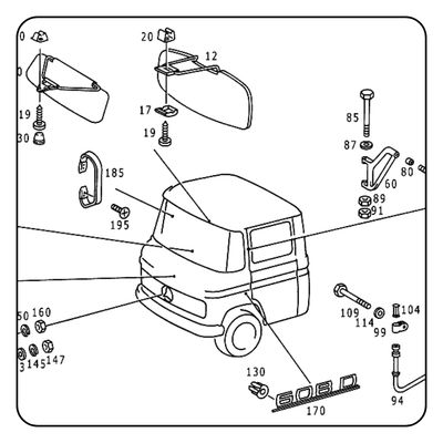 DudoParts Mercedes T2 Düdo Database Search