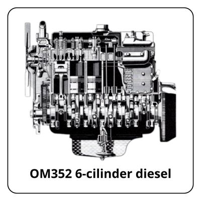 Onderdelen voor dieselmotoren van het type OM352