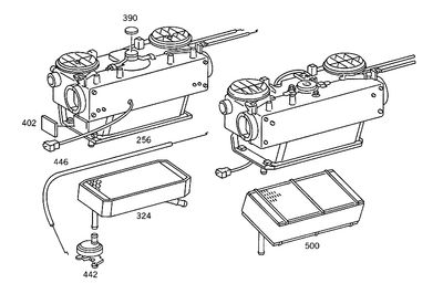 Heating &amp; Ventilation for Mercedes Dudo / Drawing B83001000201