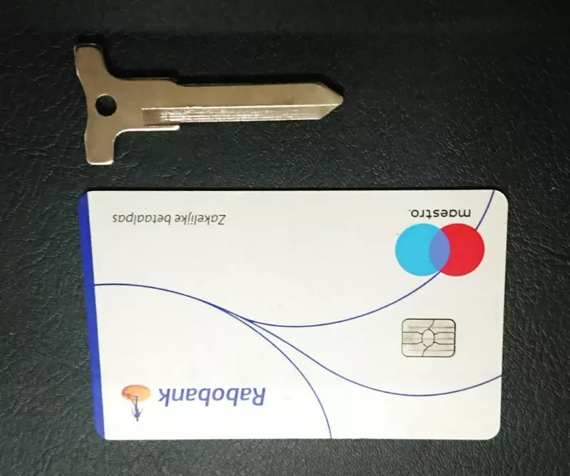 #108 Door key Wallet version