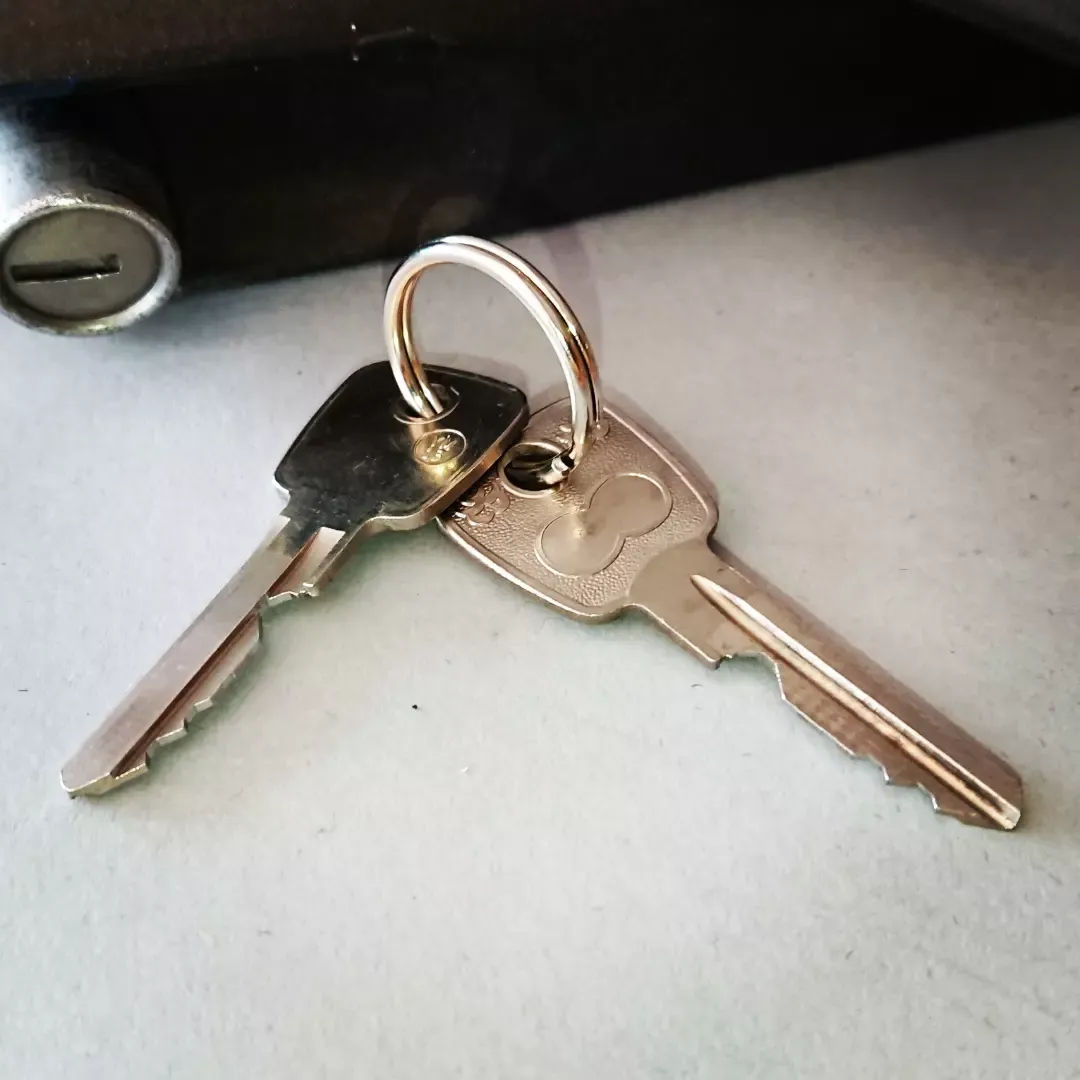 #107 Metal Door Key for Door Lock