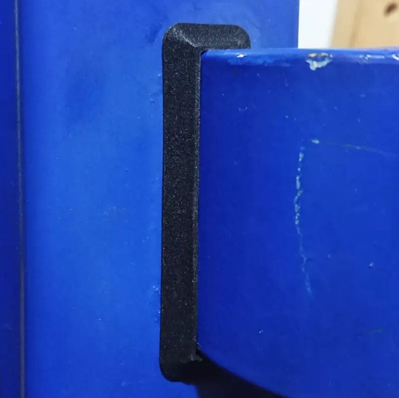 #027 Door hinge seal / hinge rubber SMALL, 7cm high