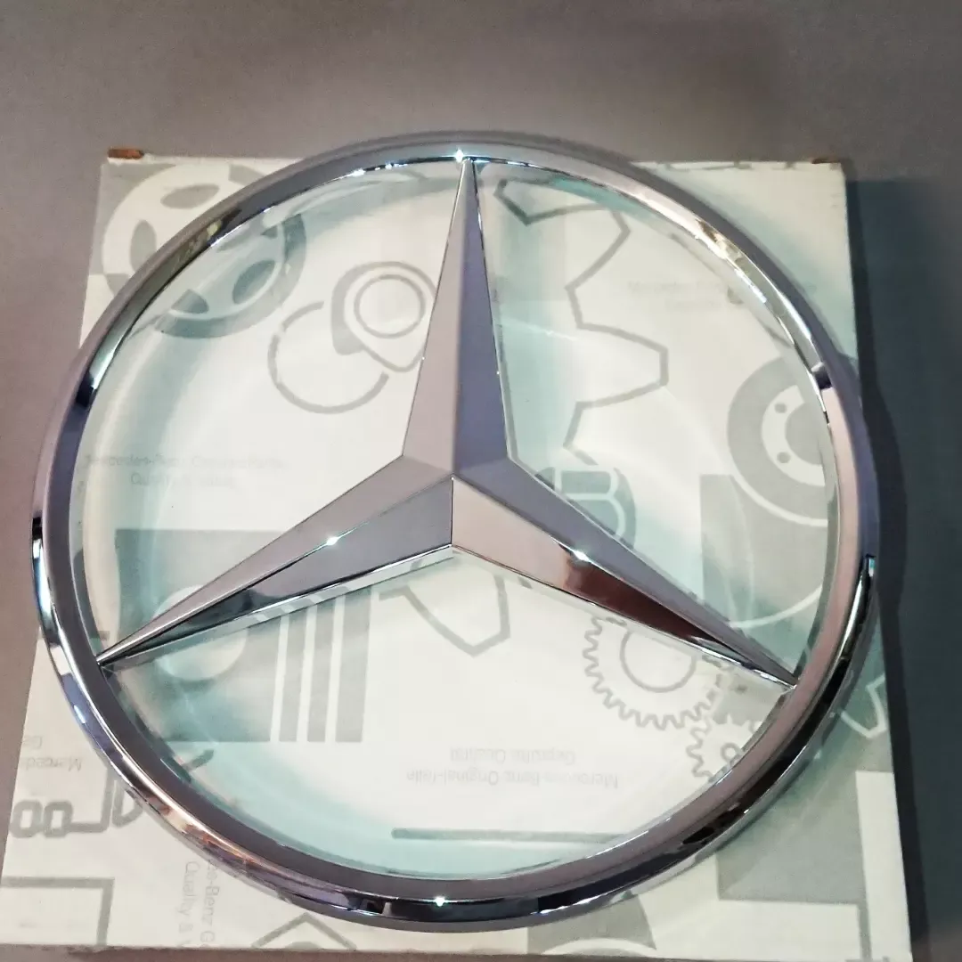 #009 Mercedes Star Emblem , for second generation plastic grill