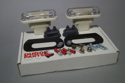 #575 Licence plate light unit SET