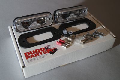 #574 Licence plate light unit SET