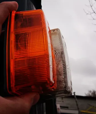 #740 Turn signal unit, indicator NATO Ambulance rear Left side