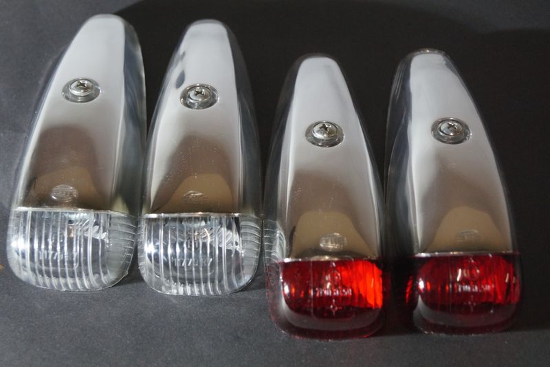 #090 4X Top-Light Classic Clear &amp; Red SET