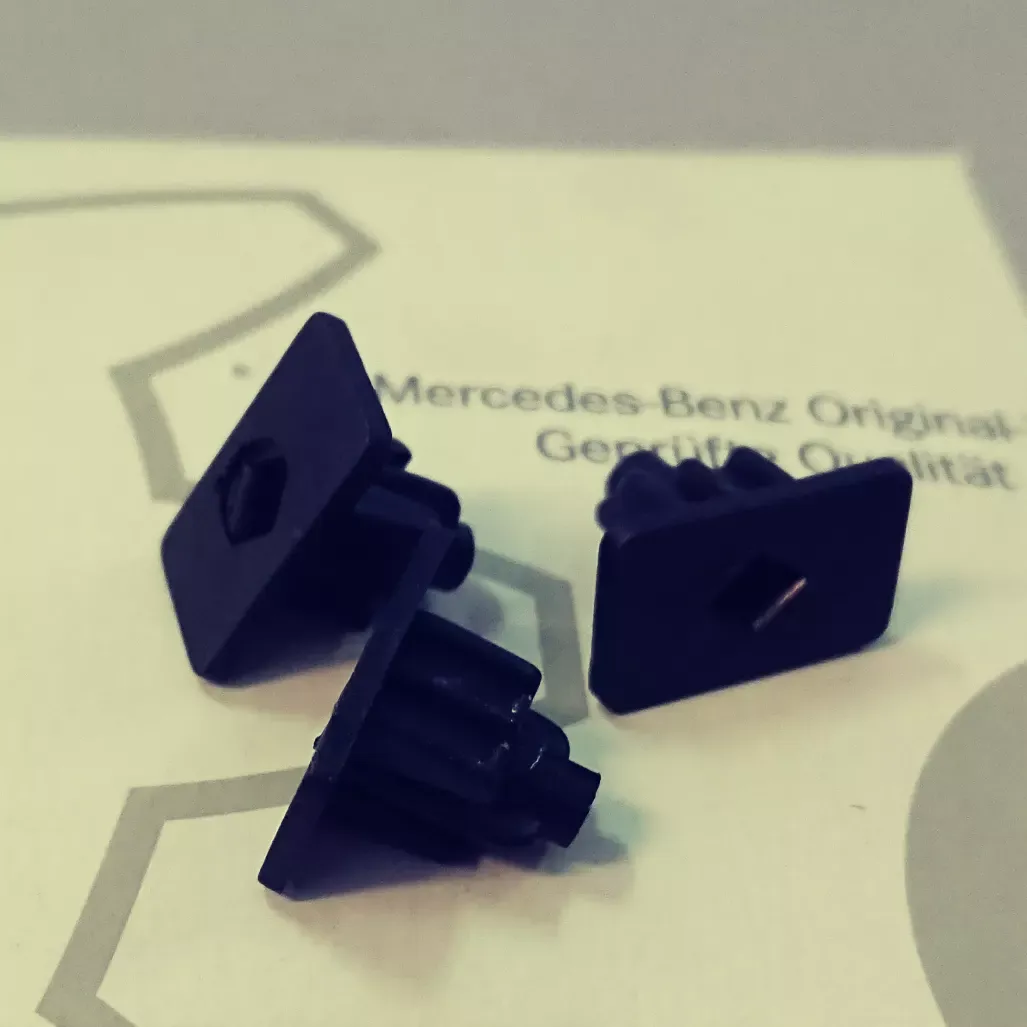 #167 Plug for screw in Plastic Headlight Bezel