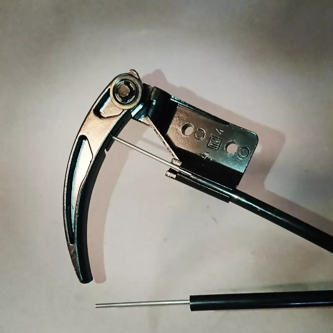 #159 Engine hood release handle &amp; cable, second generation