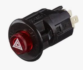 #852 Dashboard Hazard lights switch for flashing indicator &amp; Warning Signal