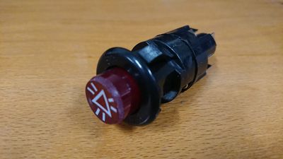 #850 Dashboard Hazard Warning lights switch for flashing turn signals indicators