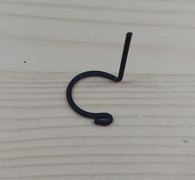 #158 Clip, securing ball-joint on clutch slave cylinder