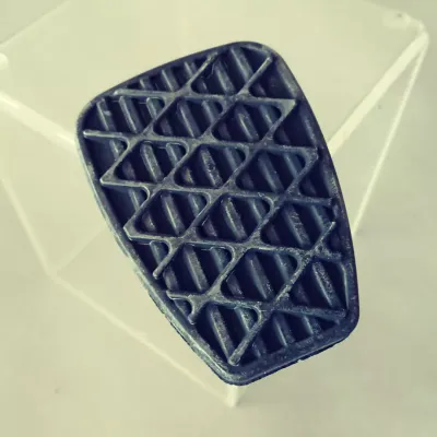 #188 Pedal Pad for 'Standing-Up' clutch and brake pedals
