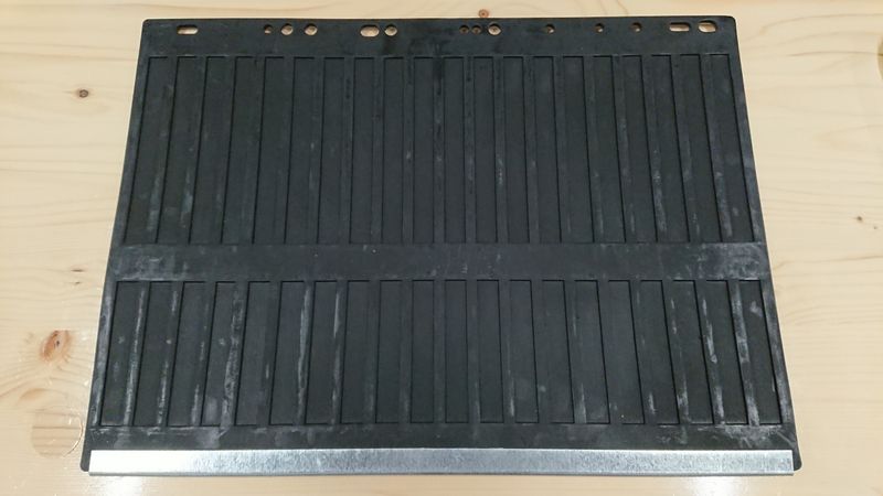 #025 Original Mudguard / Mudflap for rear axle 35 x 48 cm