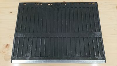 #300 Original Mudguards / Mudflaps for rear axle. 35 x 48 cm SET!