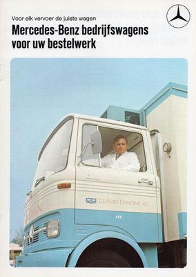 Sales Brochure 'Mercedes-Benz Bedrijfswagens voor uw bestelwerk' (Dutch)