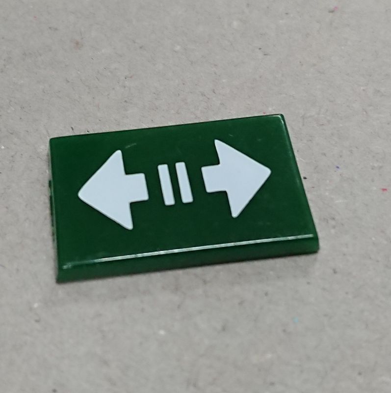 #722 Blinker Anhängerglas im Armaturenbrett.