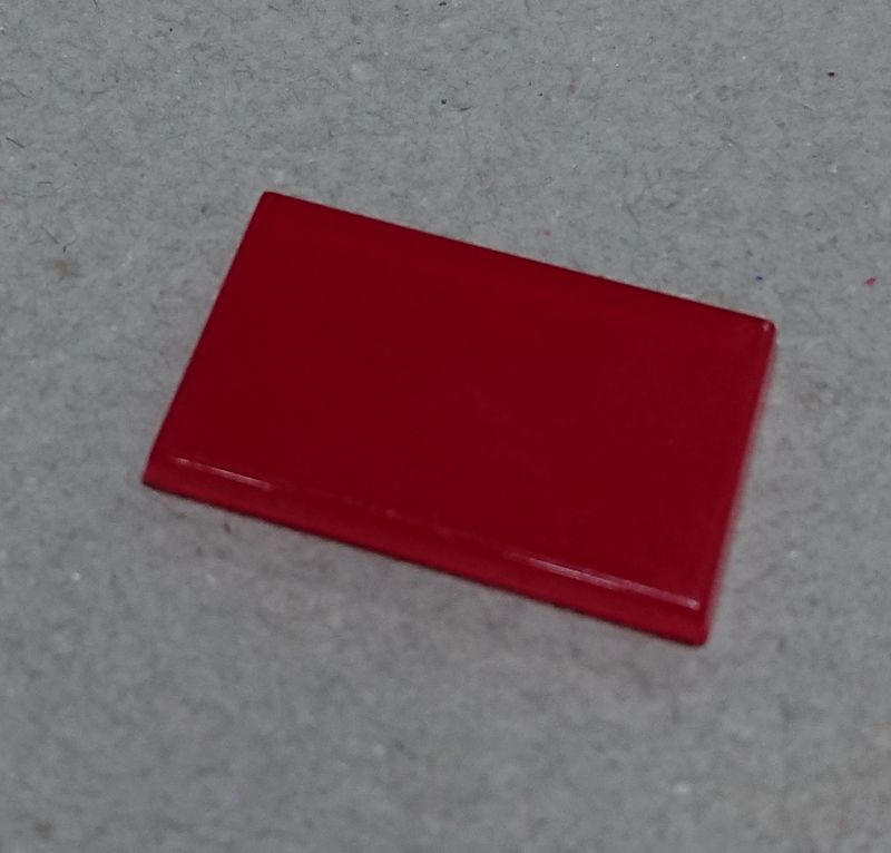 #726 ROTES Warnlichtglas für Armaturenbrett