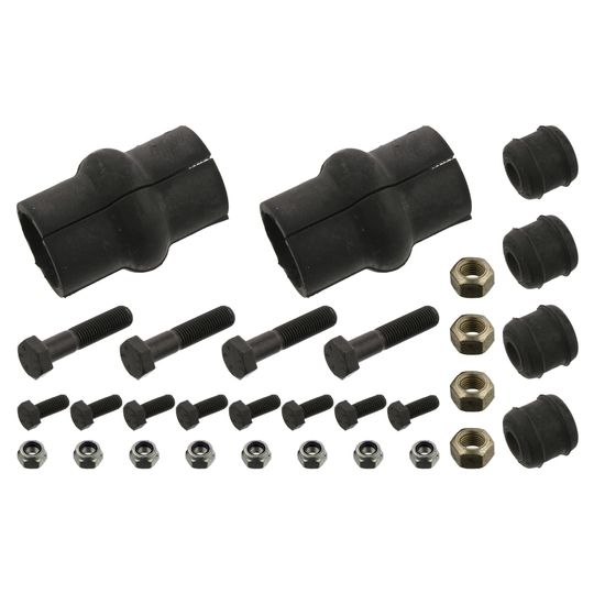 #024 Bushing for torsion bar / stabilizer Bar / Anti Roll Bar on Rear Axle 37mm SET