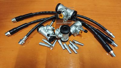 #442 &amp; 486 &amp; 005 Flexible Hose / Brake Hose &amp; Cylinder SET!