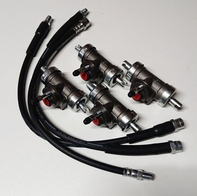 #442 &amp; 486 &amp; 005 Flexible Hose / Brake Hose &amp; Cylinder SET!