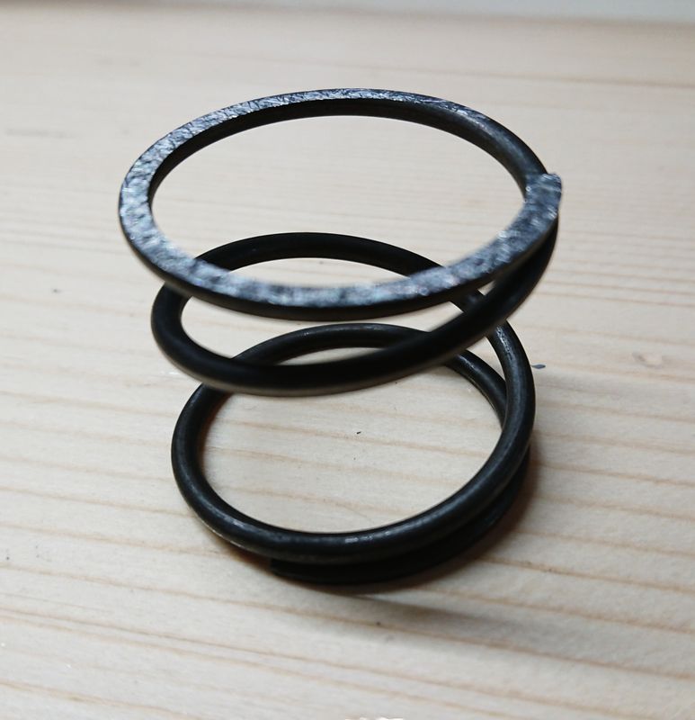 #203 Metal spring for pressure on gear stick in gearbox