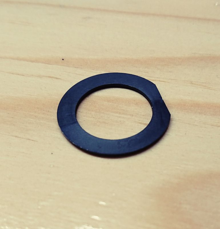 #160 Washer / Ring for pivot pins on pedal mechanism