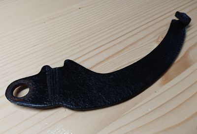 #045 Metal Lever for Handbrake system in rear Brake Drum LEFT SIDE #045 Metal Lever for Handbrake system in rear Brake Drum LEFT SIDE