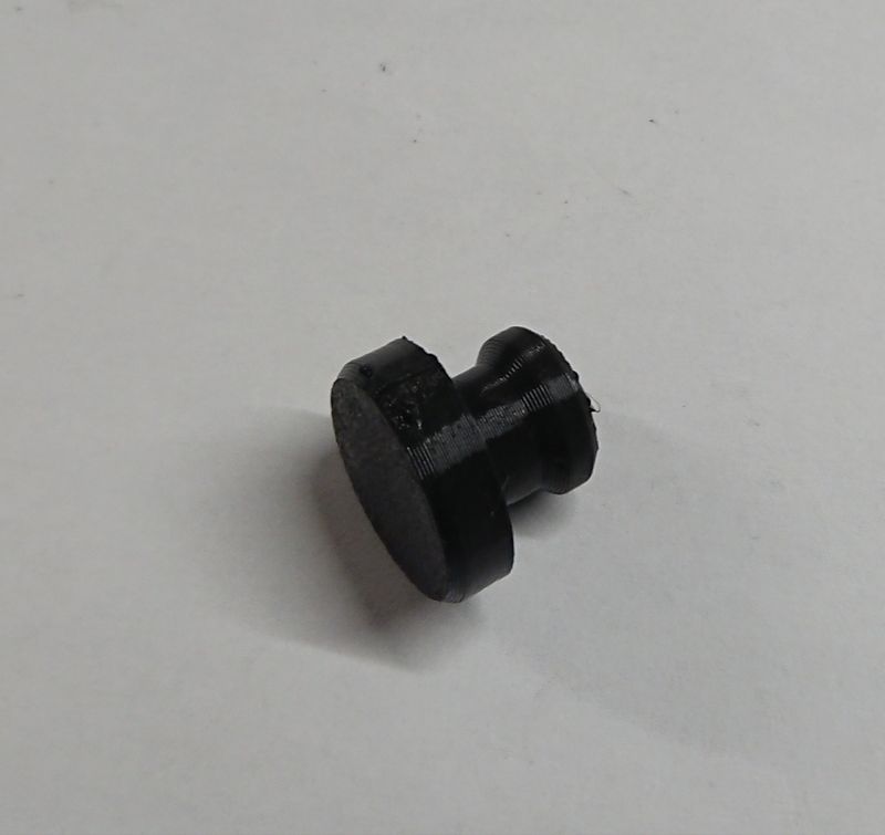 #045 Bumbstop for Door lock on 270° hinge mechanism