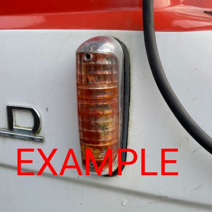 Turn signal, as used on first generation Fire Trucks, Original Hella