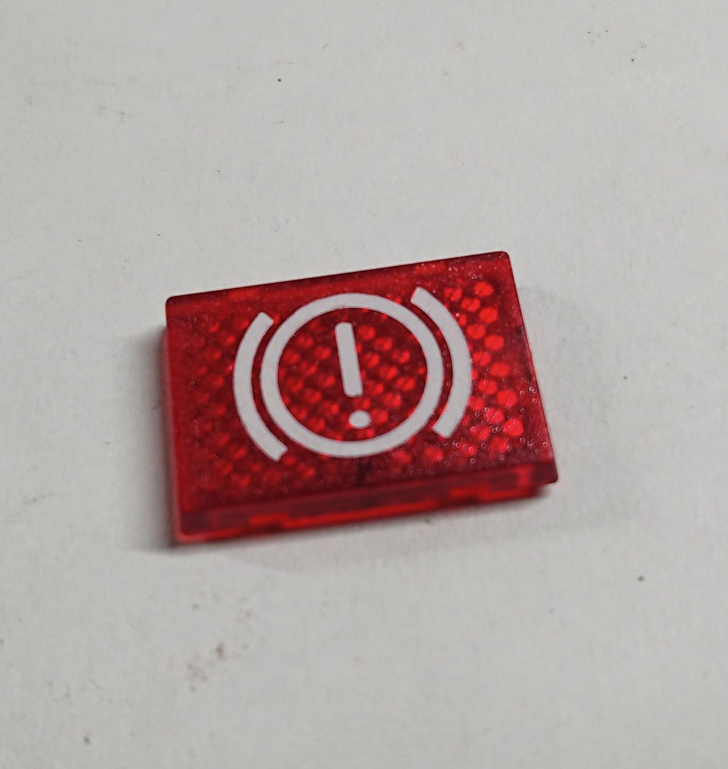 #726B Brake Fluid / System symbol Glass for warning light unit on Dashboard