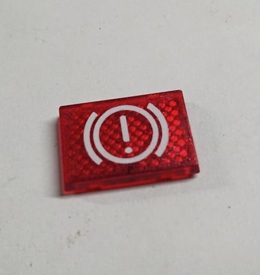 #726B Brake Fluid / System symbol Glass for warning light unit on Dashboard